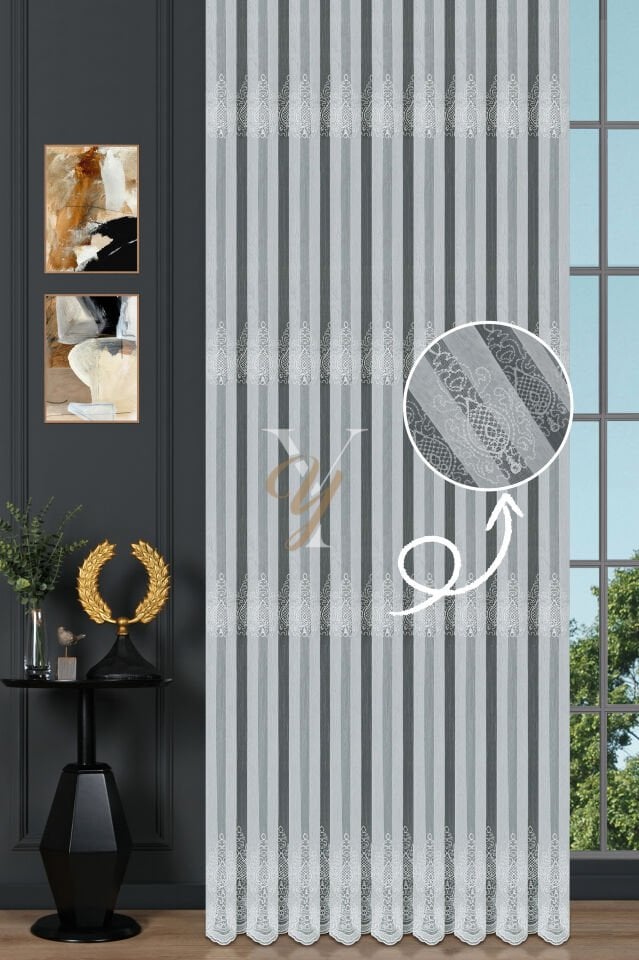 24P7482N Tül Perde V-Fikse