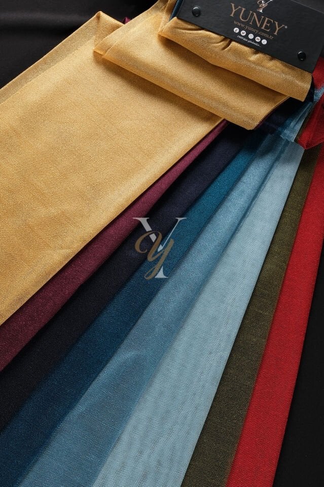 Piezzo Sedef Tül Perde V-Hardal