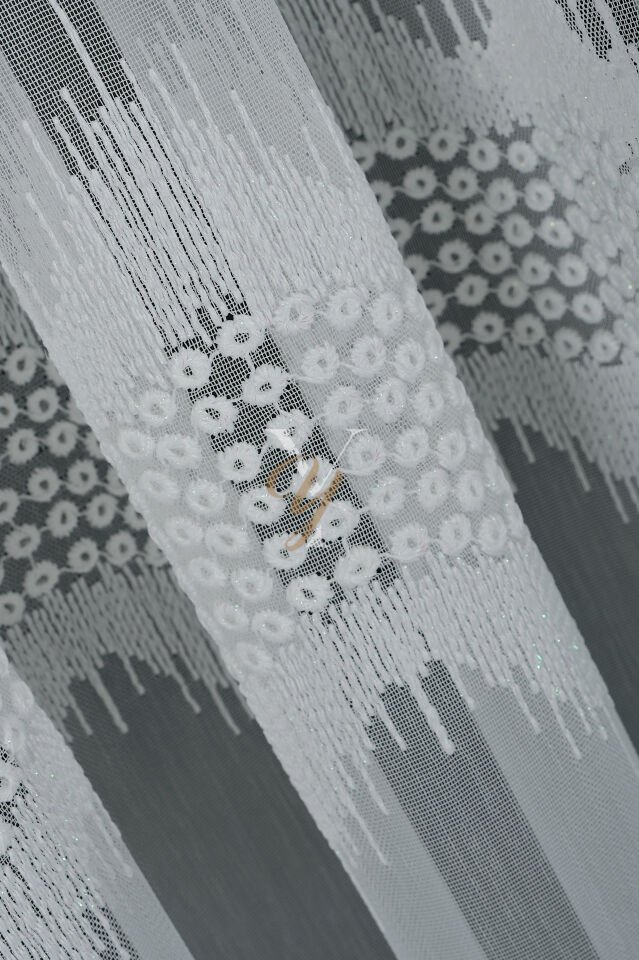 8P9442 - 12P9442 Tül Perde V-Fikse