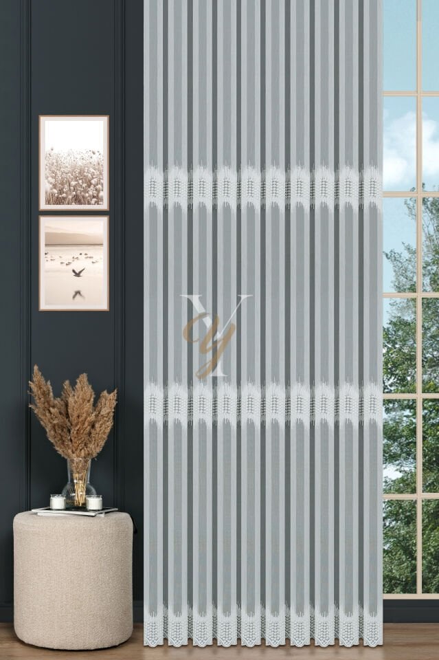 8P9442 - 12P9442 Tül Perde V-Fikse