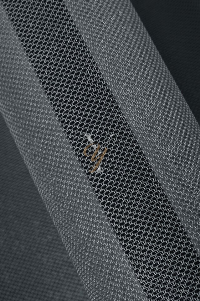 Piezzo Sedef Tül Perde V-Gri