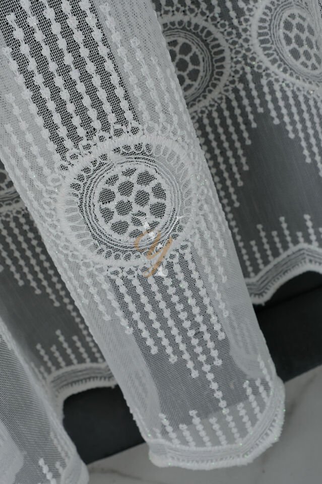 8P9553 - 12P9553 Tül Perde V-Fikse