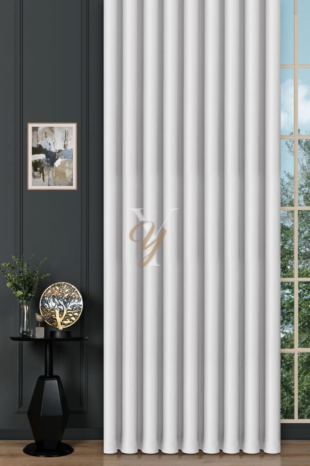 Blackout Fon Perde V-2001 Beyaz