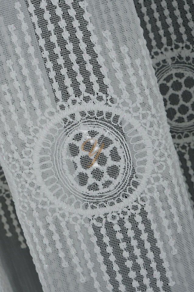 8P9553 - 12P9553 Tül Perde V-Fikse