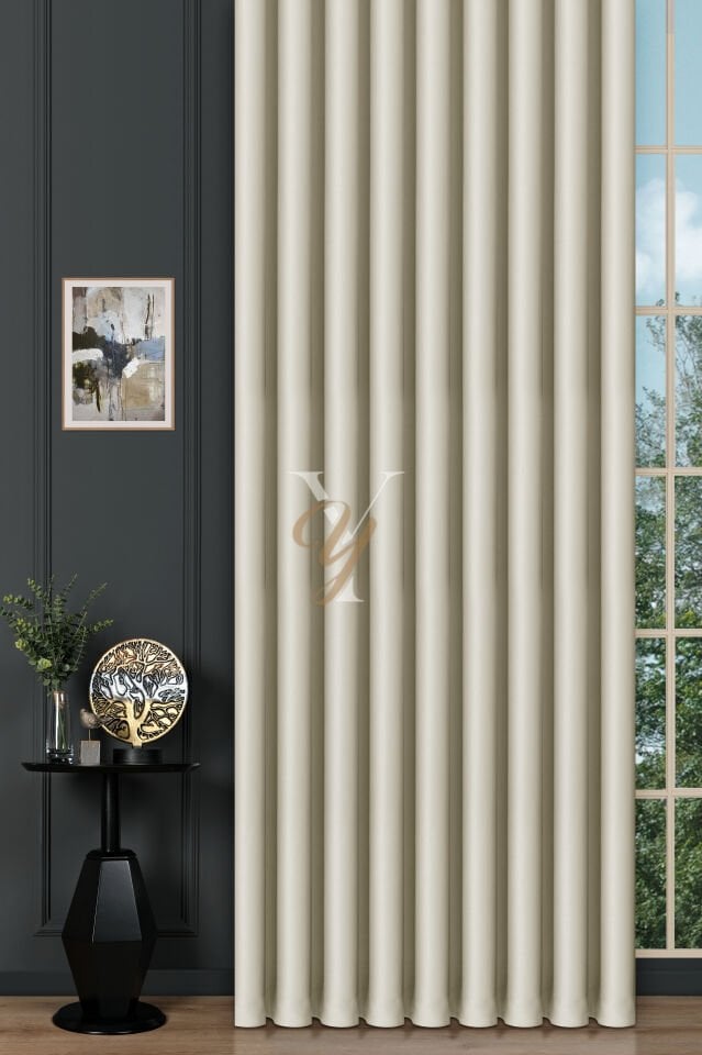 Blackout Fon Perde V-2002 Krem