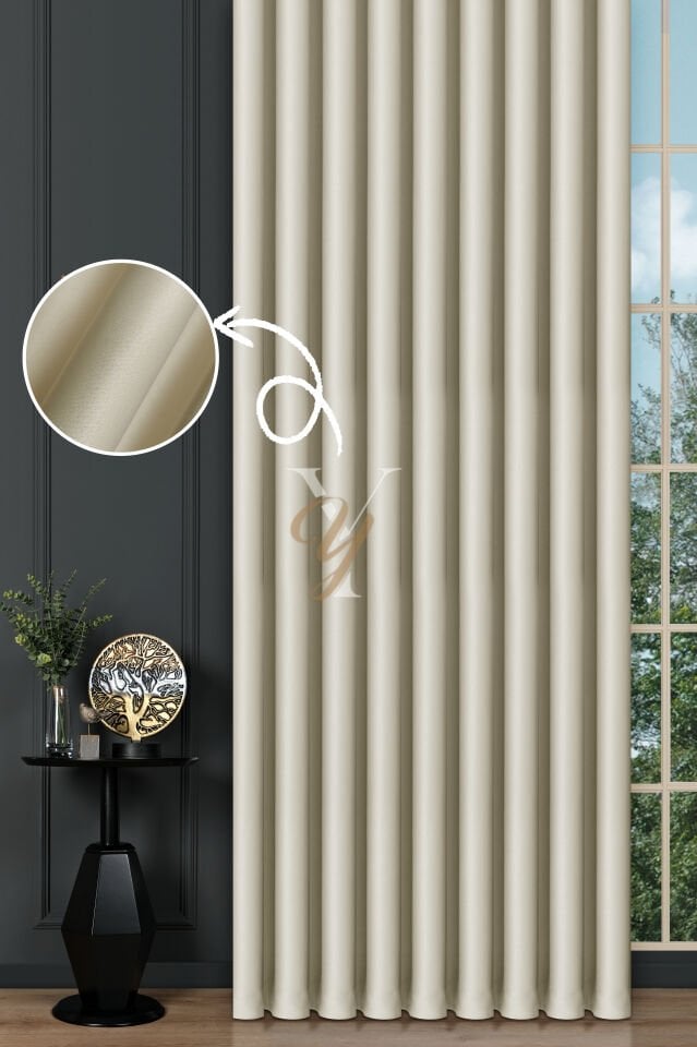 Blackout Fon Perde V-2002 Krem