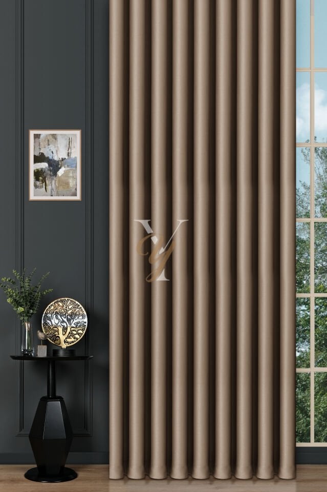 Blackout Fon Perde V-2005 Açık Vizon