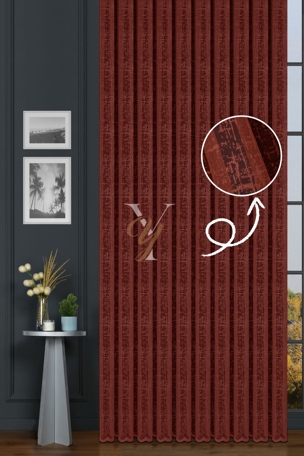 Petek Kdk Tül Perde 710 V-Taba