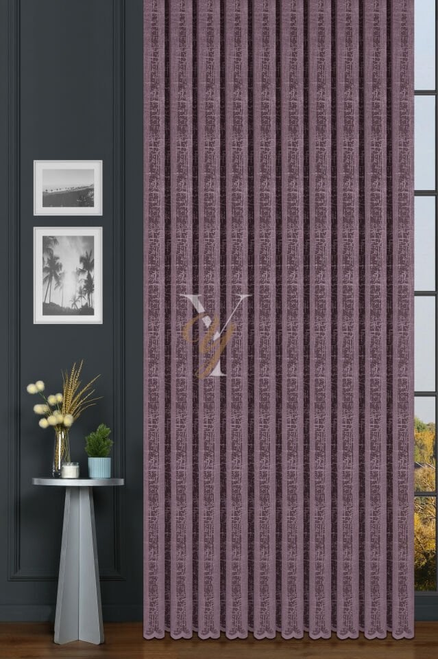 Petek Kdk Tül Perde 710 V-Mürdüm