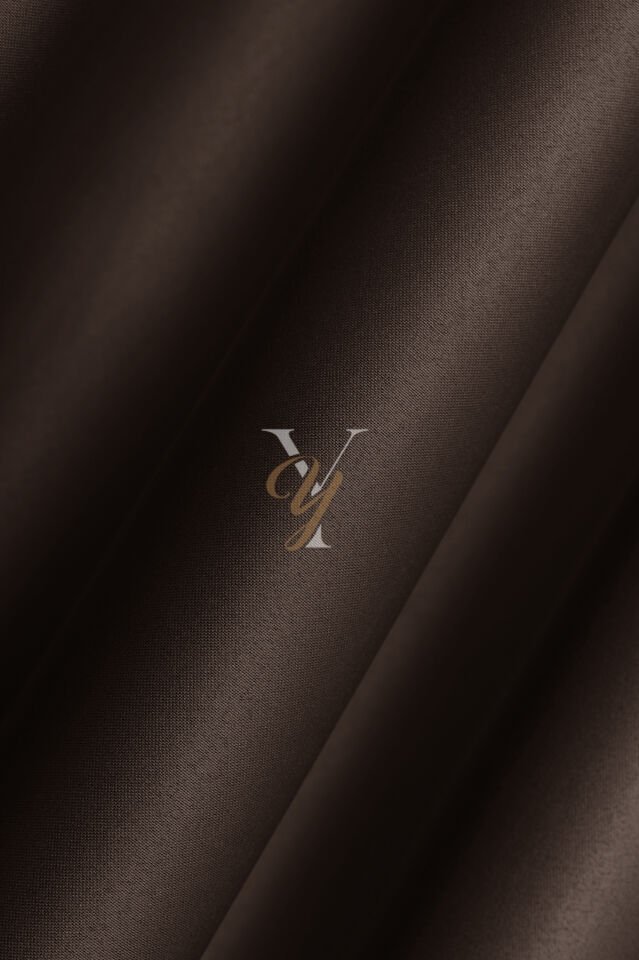 Blackout Fon Perde V-2011 Koyu Kahve