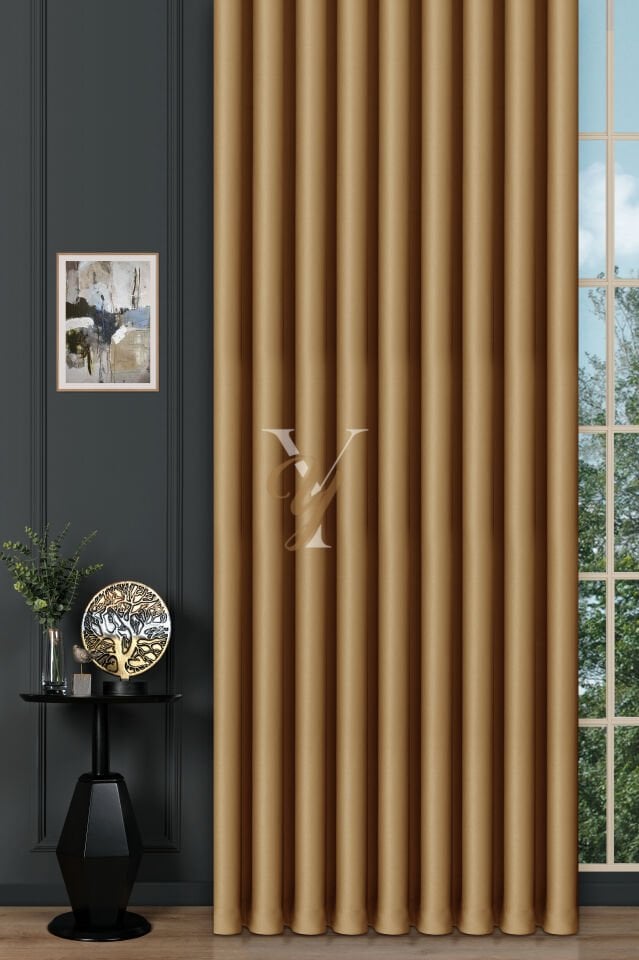 Blackout Fon Perde V-2012 Altın