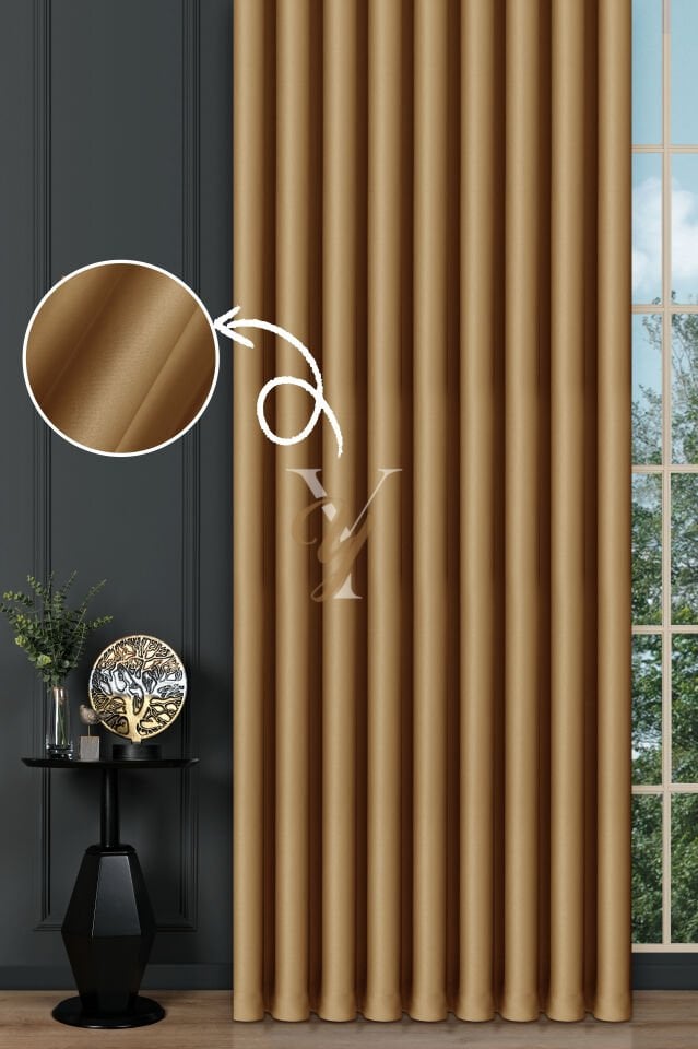 Blackout Fon Perde V-2012 Altın