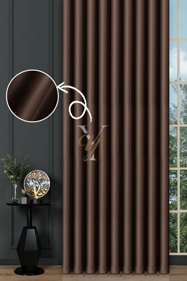 Blackout Fon Perde V-2013 Kestane