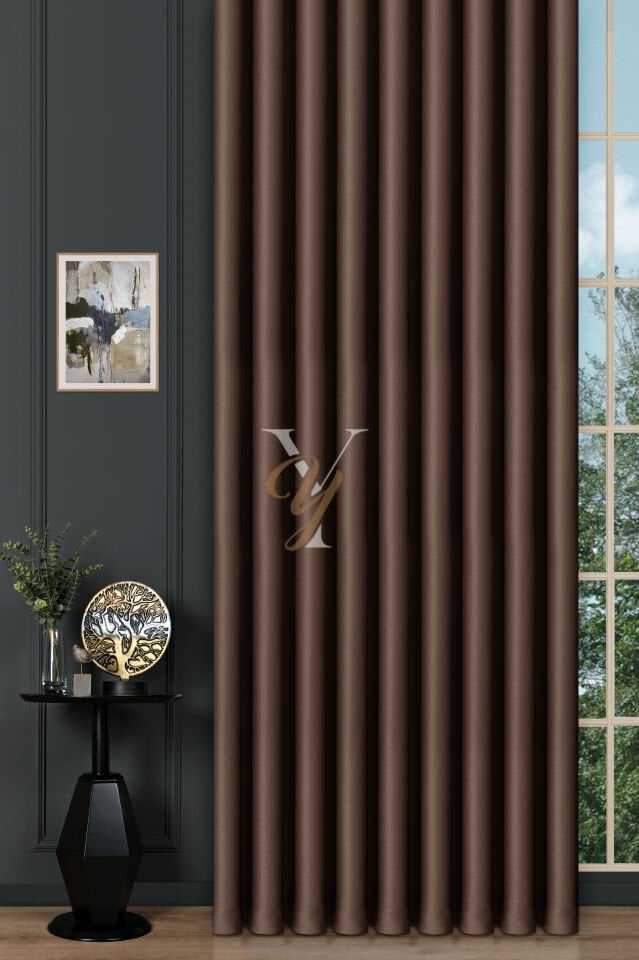 Blackout Fon Perde V-2013 Kestane