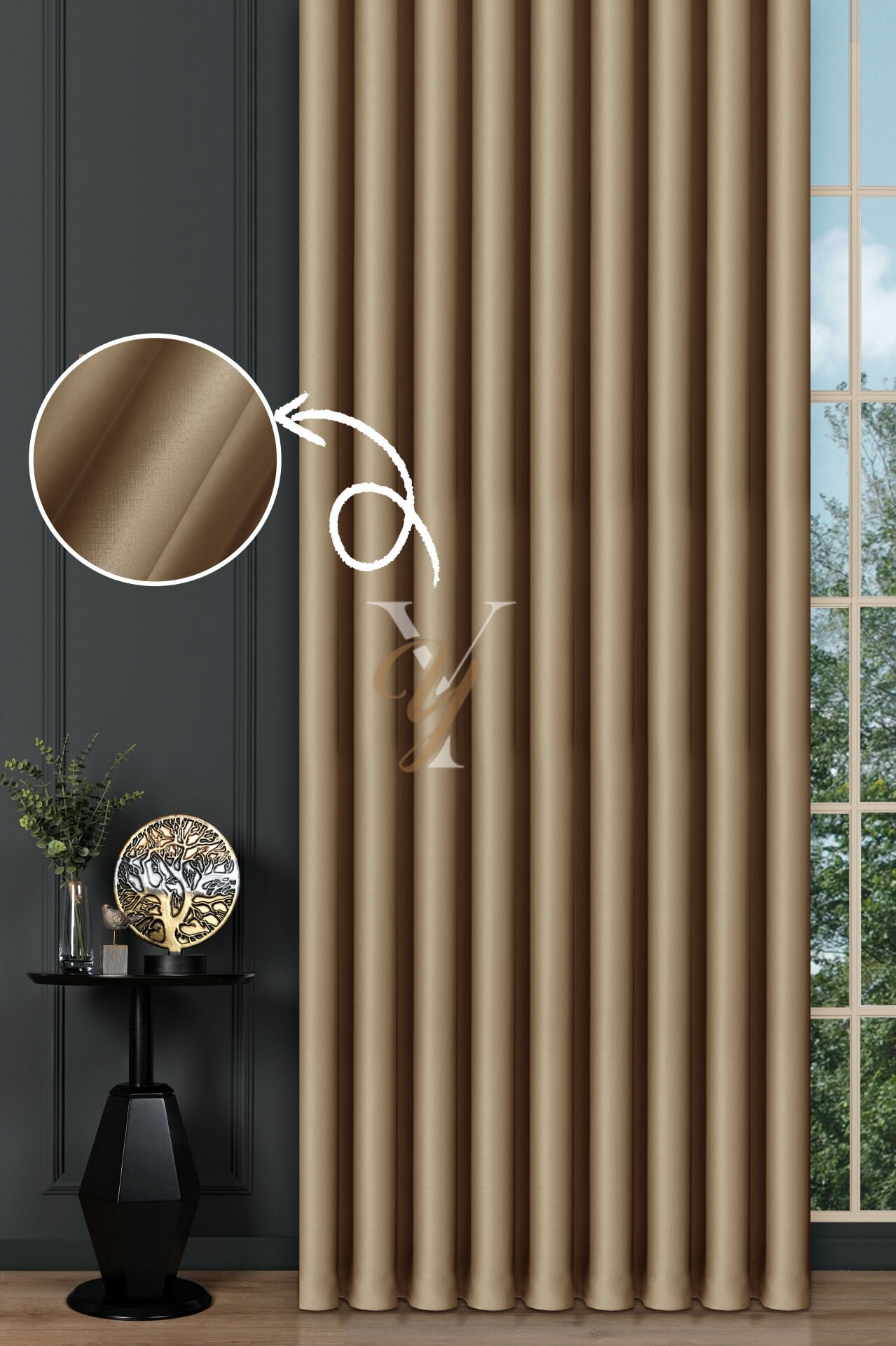 Blackout Fon Perde V-2014 Bal Köpüğü