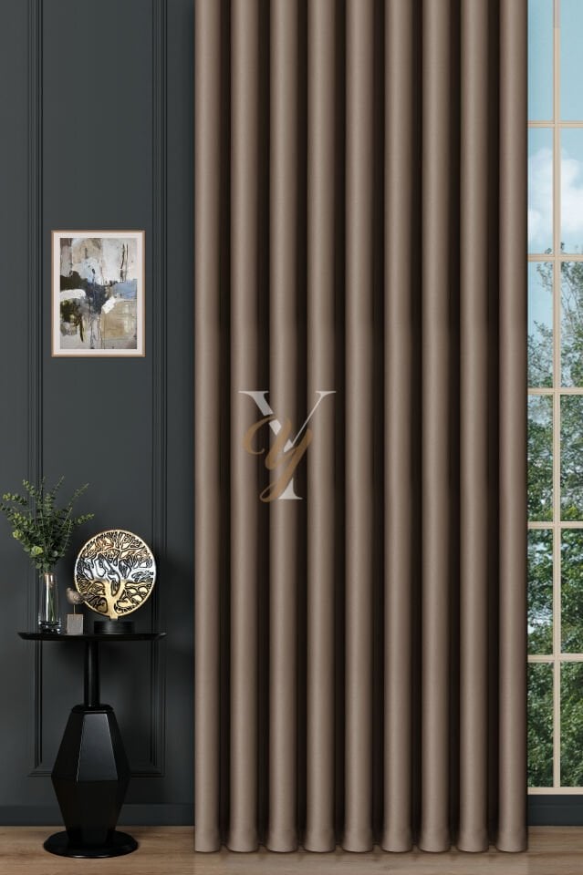 Blackout Fon Perde V-2015 Ağaç Kabuğu