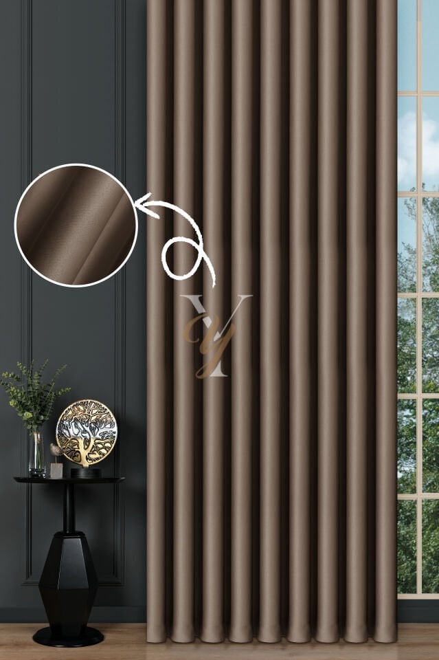 Blackout Fon Perde V-2015 Ağaç Kabuğu