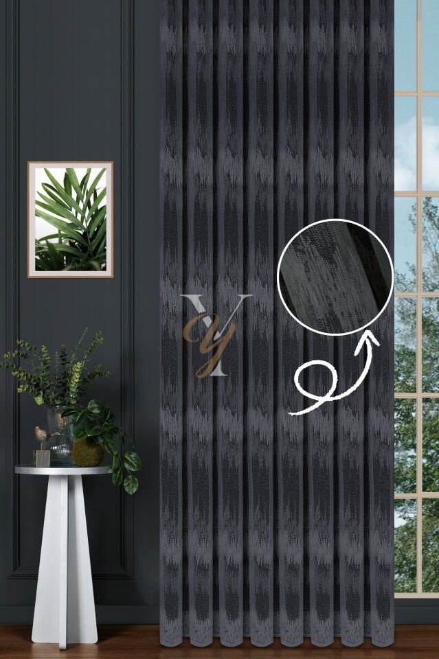 Petek Kdk Tül Perde 3006 V-Gri