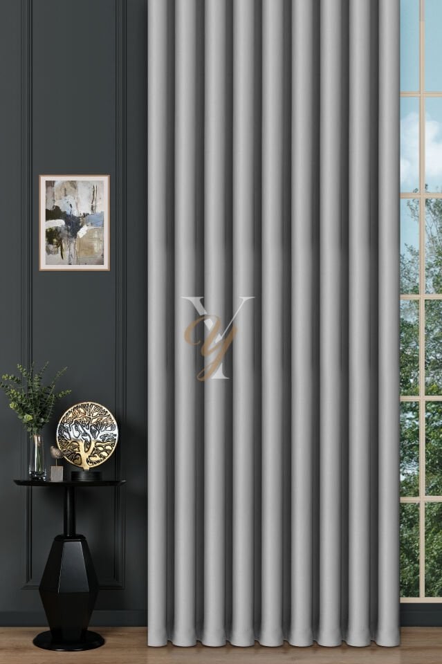 Blackout Fon Perde V-2021 Silver