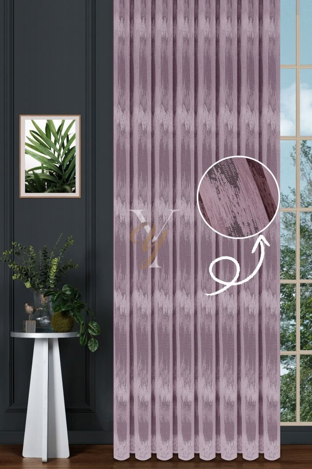 Petek Kdk Tül Perde 3006 V-Pudra