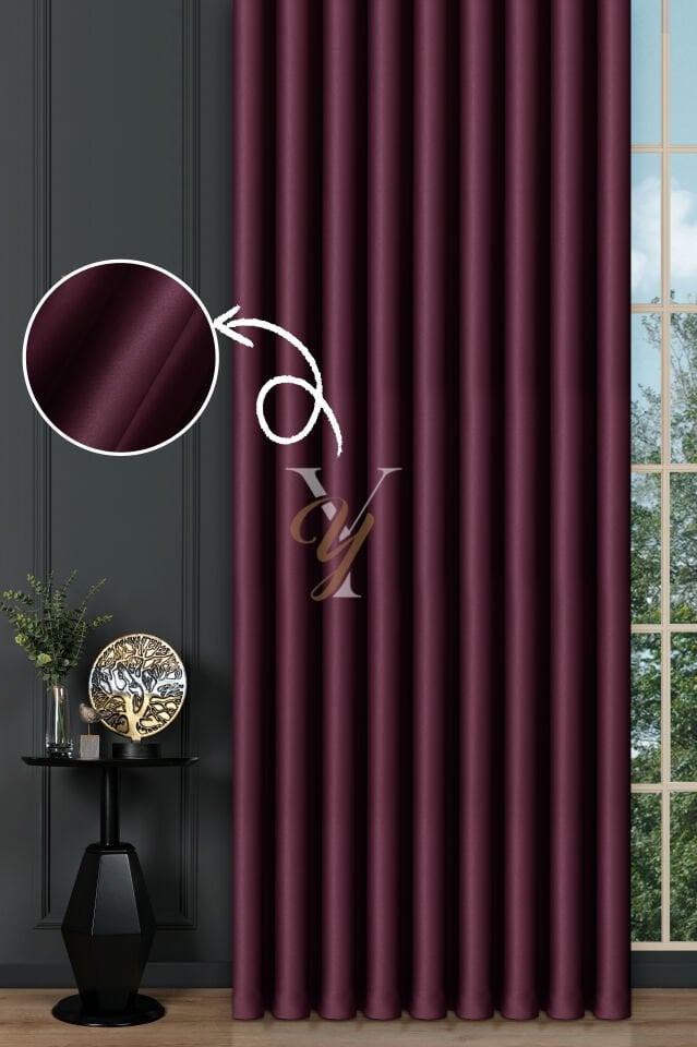 Blackout Fon Perde V-2026 Mürdüm