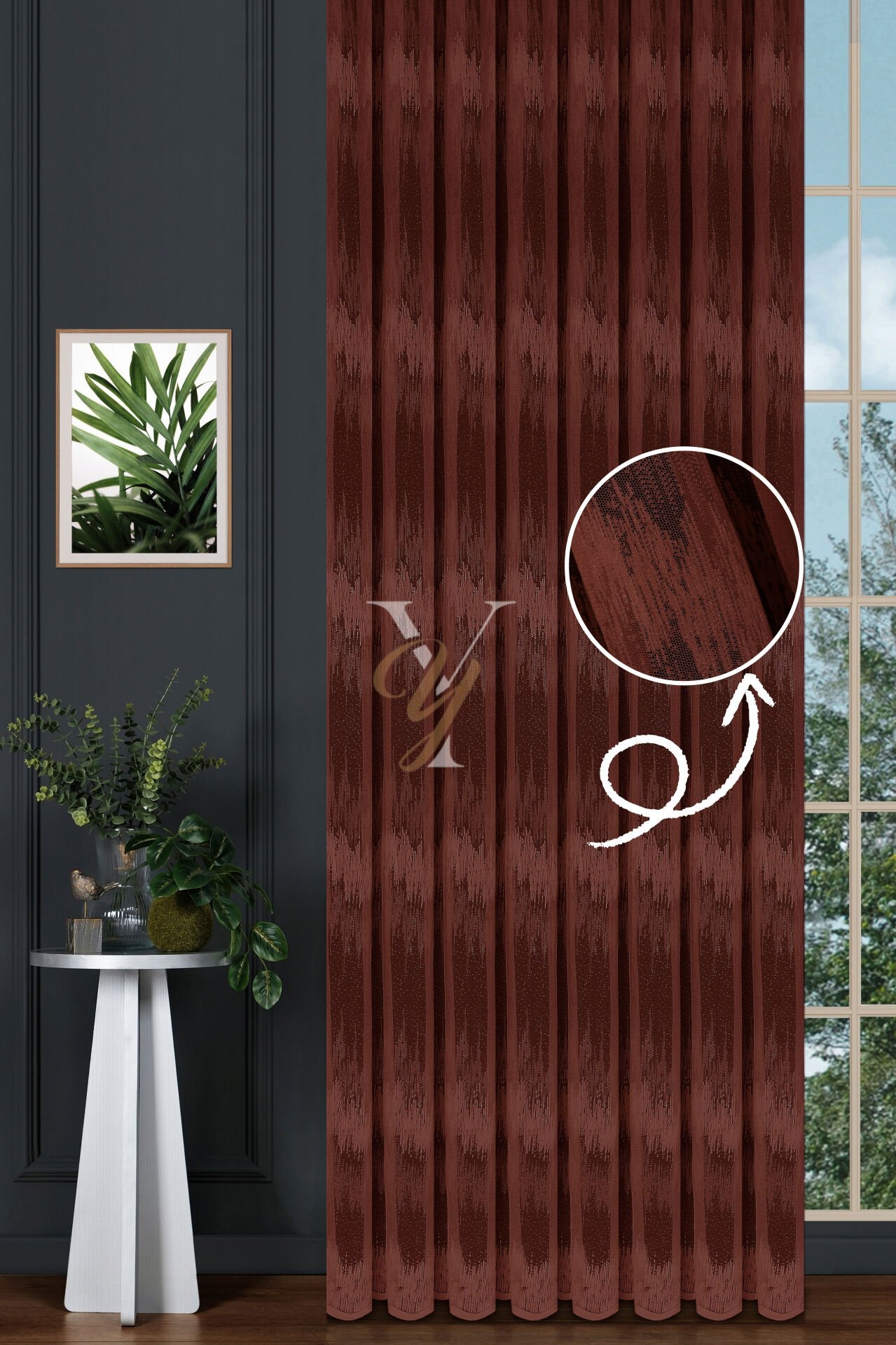 Petek Kdk Tül Perde 3006 V-Taba