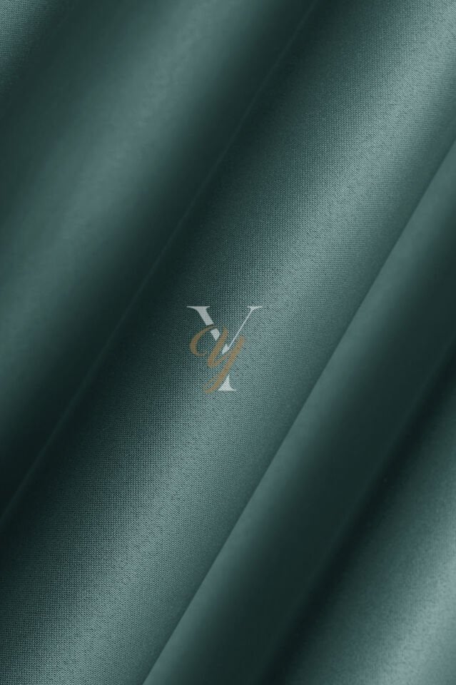 Blackout Fon Perde V-2029 Petrol Yeşili