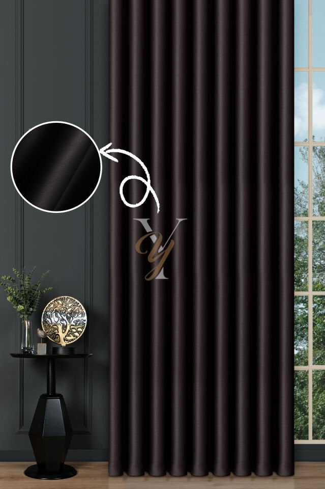 Blackout Fon Perde V-2040 Siyah