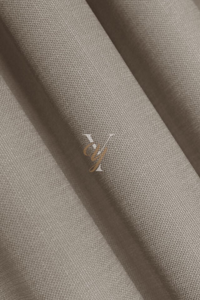 Keten Fon Perde V-4002 Bej