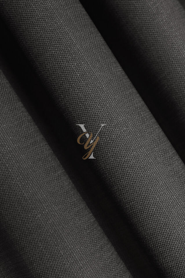 Keten Fon Perde V-4020 Antrasit