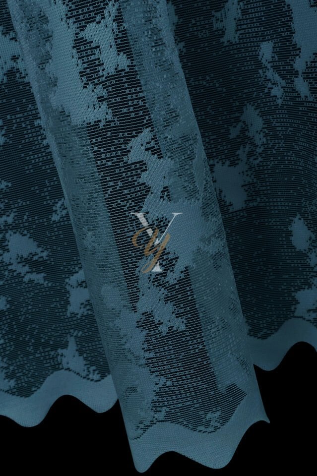 Kdk Pırıltı Lüx Tül Perde Bulut V-Mint