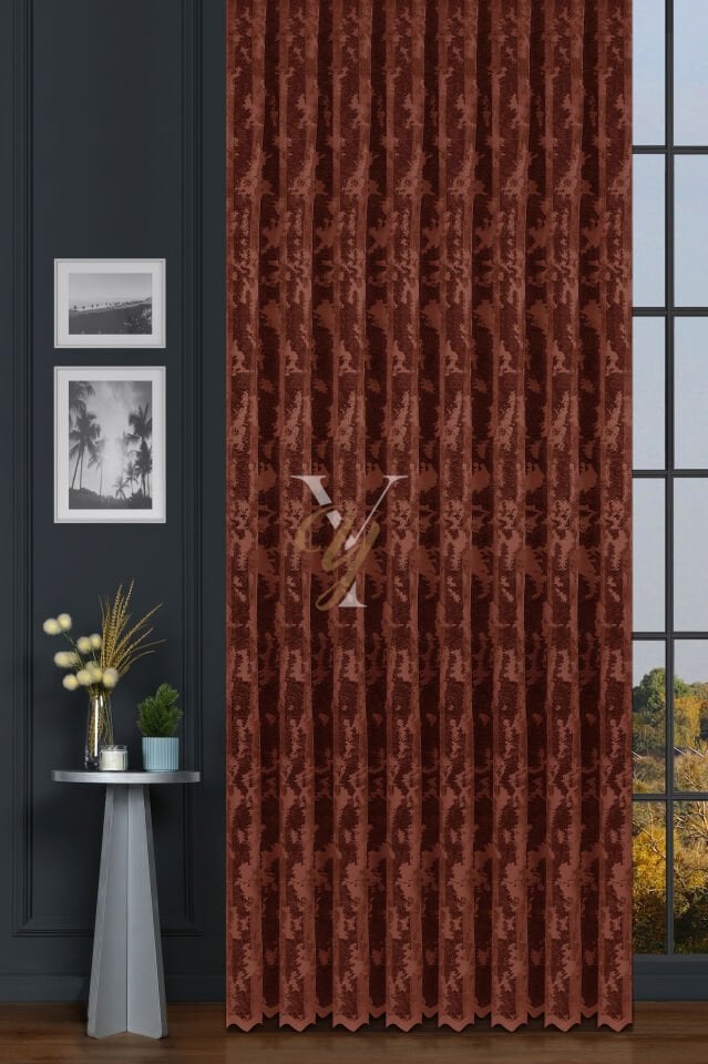 Kdk Pırıltı Lüx Tül Perde Bulut V-Taba