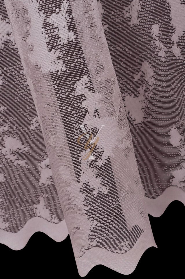 Kdk Pırıltı Lüx Tül Perde Bulut V-Pudra