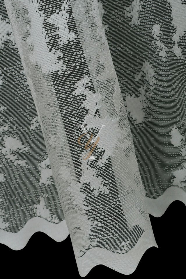 Kdk Pırıltı Lüx Tül Perde Bulut V-Taş