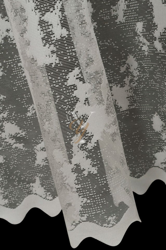 Kdk Pırıltı Lüx Tül Perde Bulut V-Bej