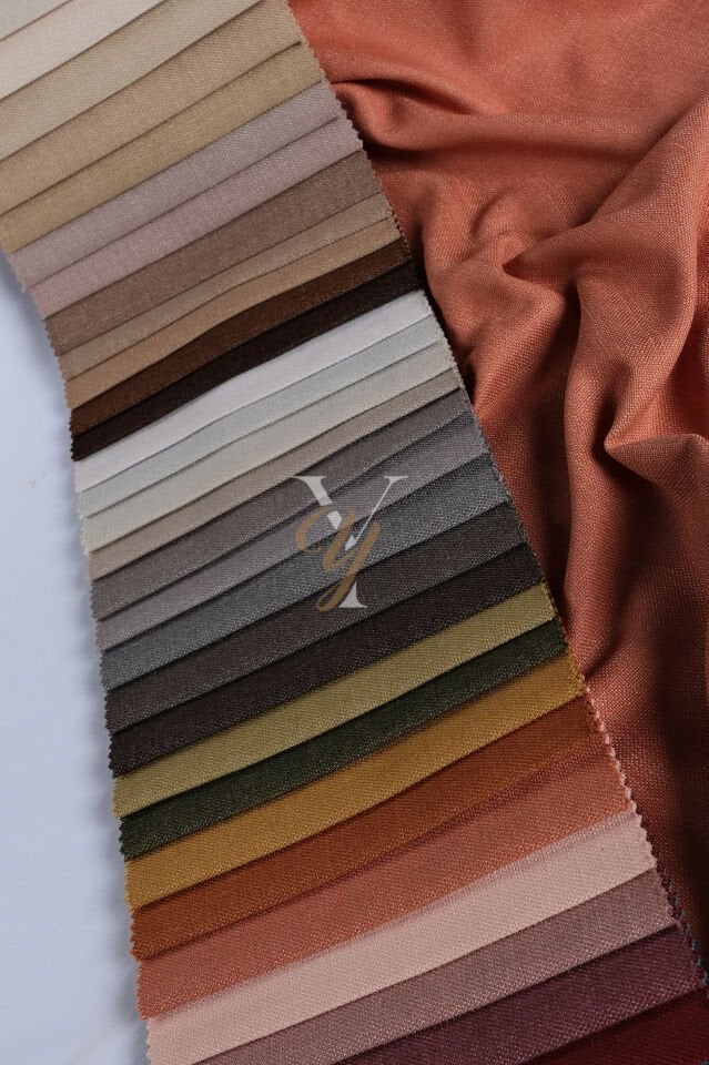 Keten Fon Perde V-4034 Lacivert