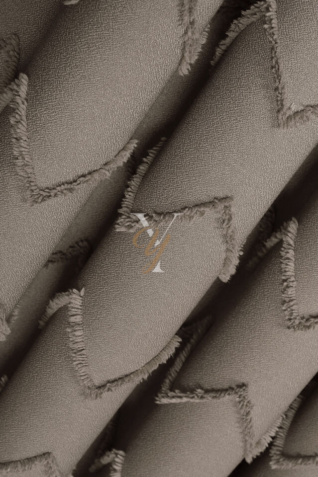 Jakar Kesme Fon Perde Ezgi V-6003 Vizon