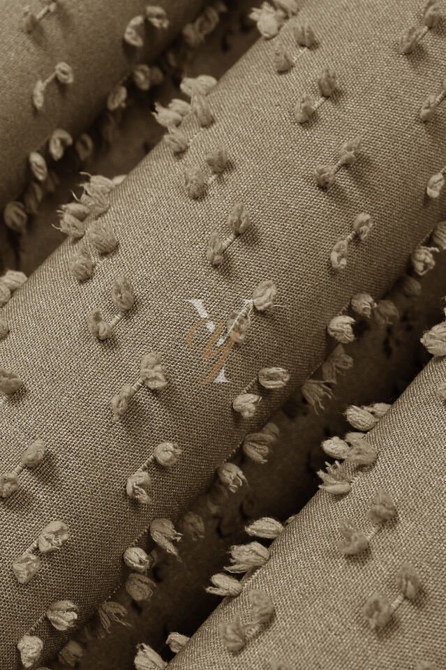 Linda Fon Perde V-6002 Sütlü Kahve