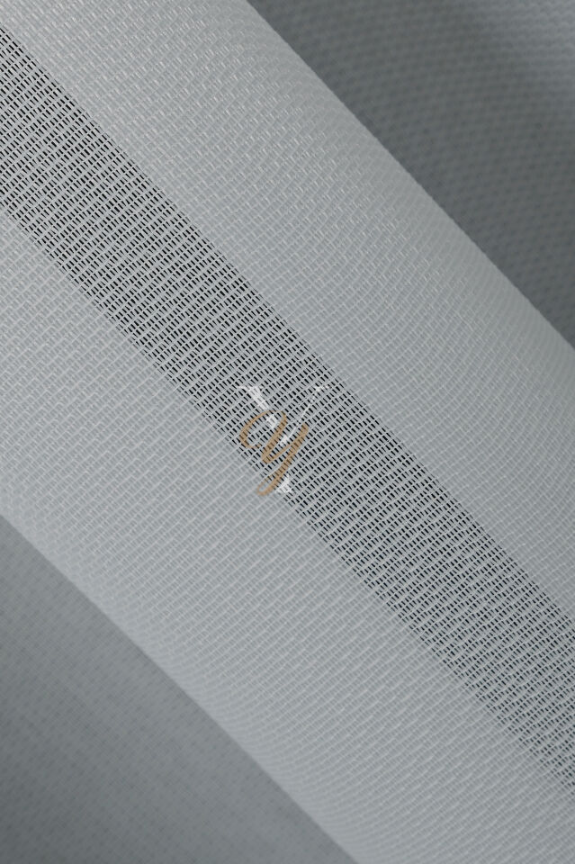 4558 Tül Perde V-01 Ekru Kesim