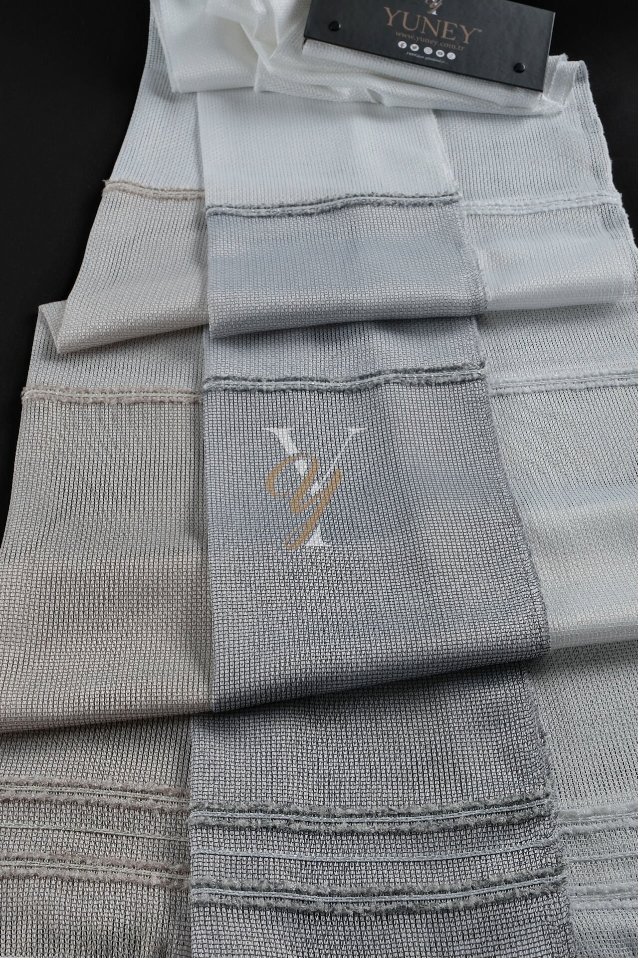 6207 Tül Perde Kartela