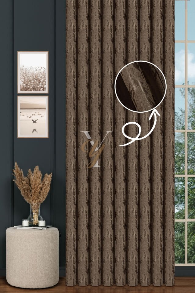 Okyanus Fon Perde 201199 V-33454 Bakır