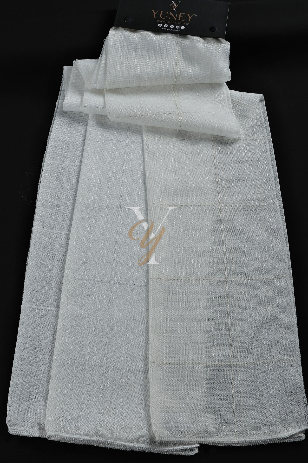 5504 Tül Perde Kartela