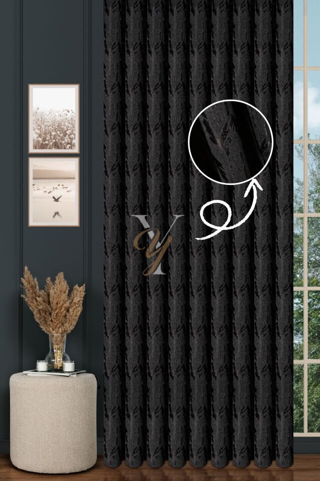 Okyanus Fon Perde 201199 V-29593 Antrasit