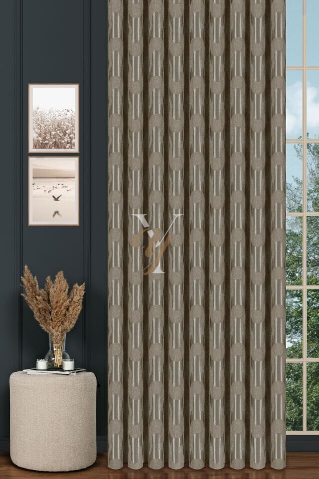 Okyanus Fon Perde 201183 V-33453 Krem