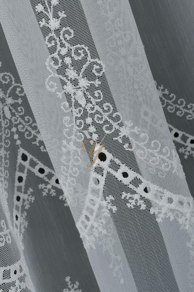 TT24187 Tül Perde V-Ekru