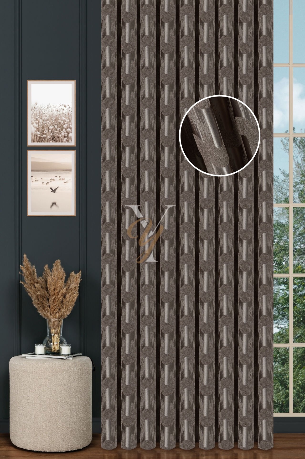 Okyanus Fon Perde 201183 V-51939 Vizon