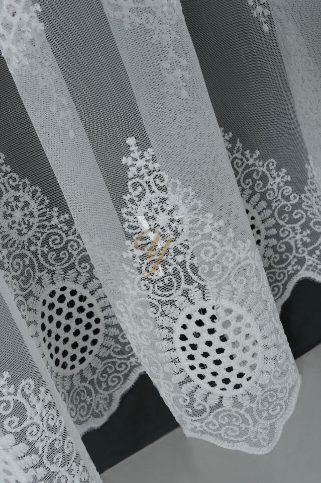 TT24187 Tül Perde V-Ekru