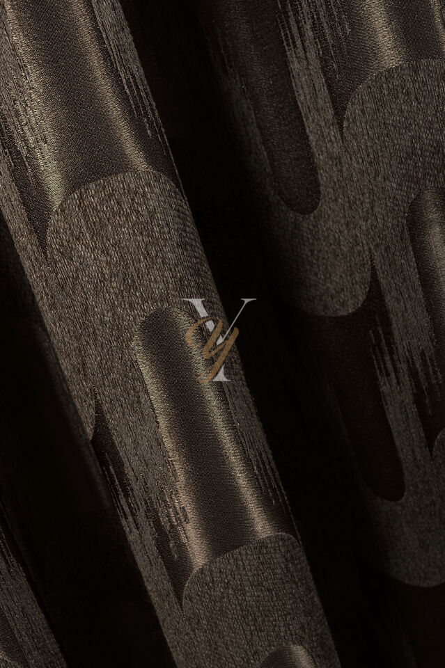 Okyanus Fon Perde 201183 V-33454 Kahve