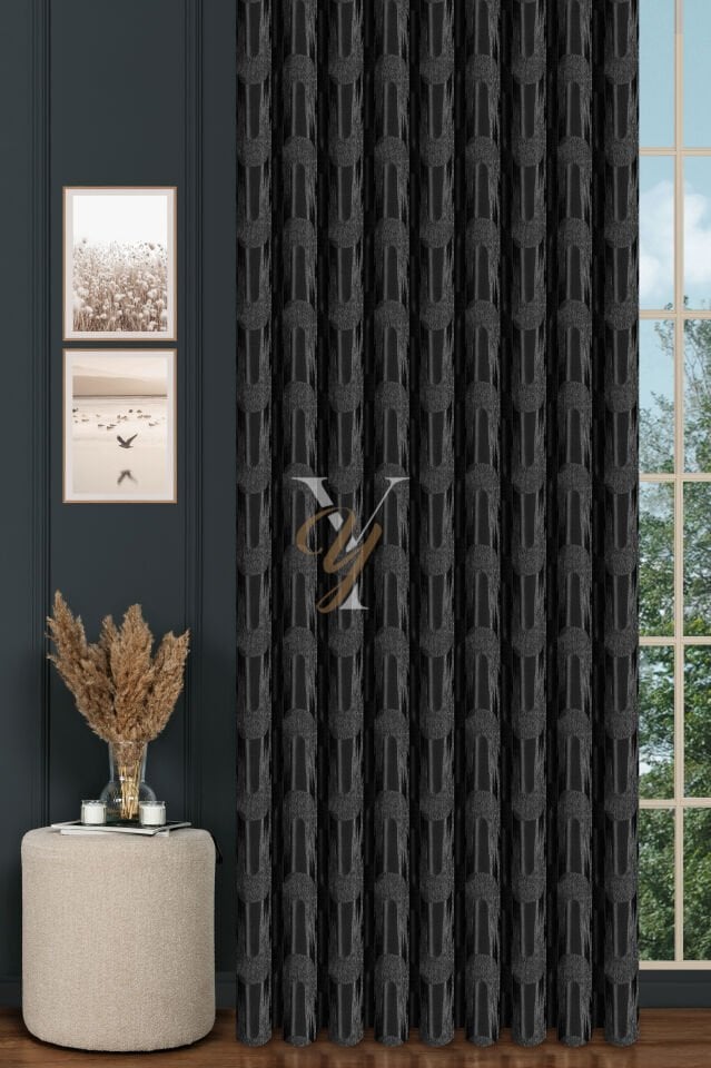 Okyanus Fon Perde 201183 V-29593 Antrasit