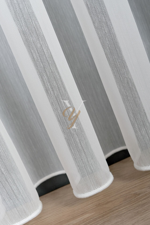 Tai Bambu Tül Perde V-Ekru